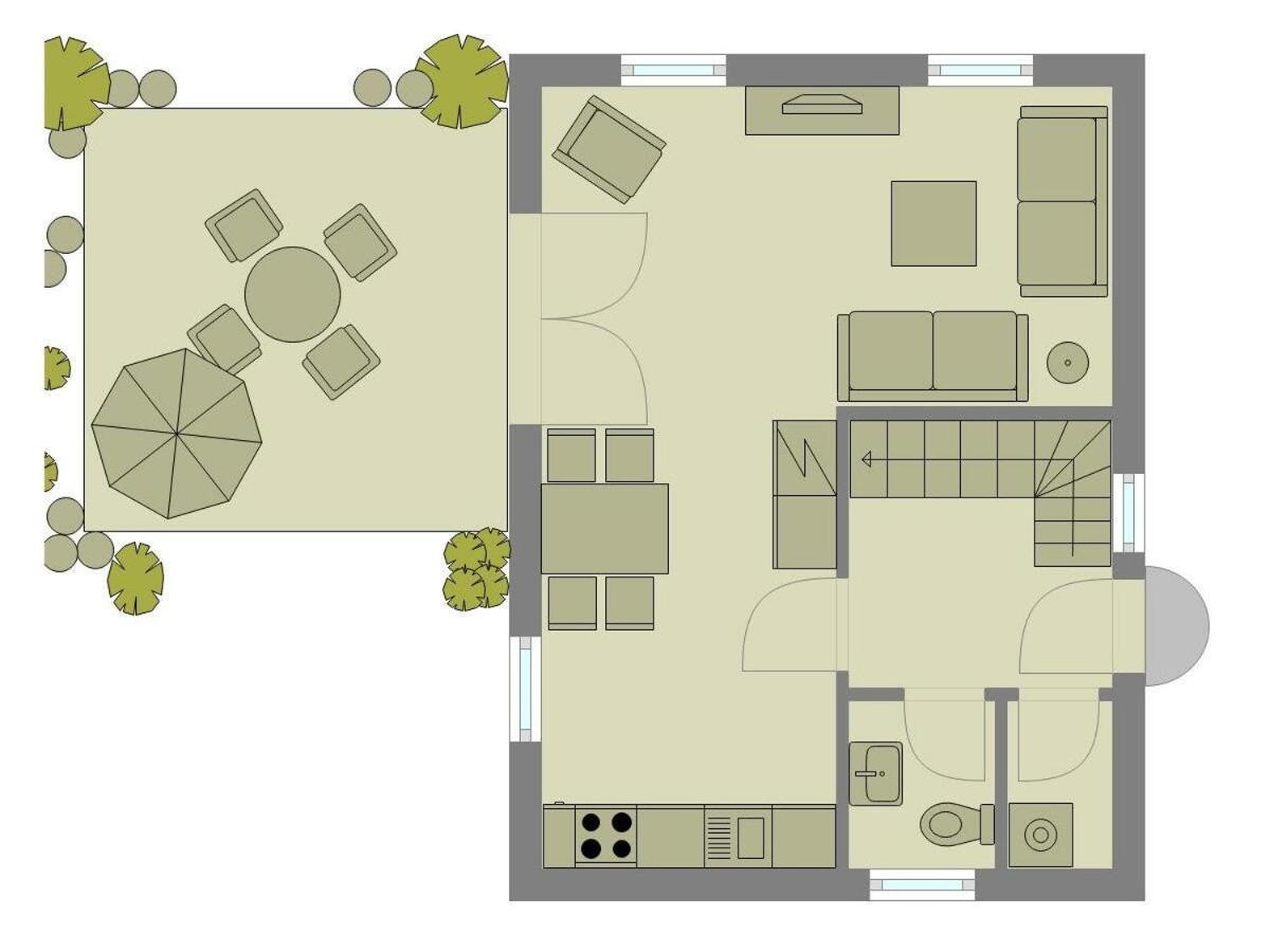 Ferienhaus Buhne 31 프레로 외부 사진